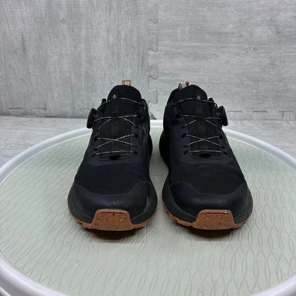 Icebug Haze Hiking Shoes Women's 8.5 Black RB9X GTX Gore-Tex BOA Trail Sneakers